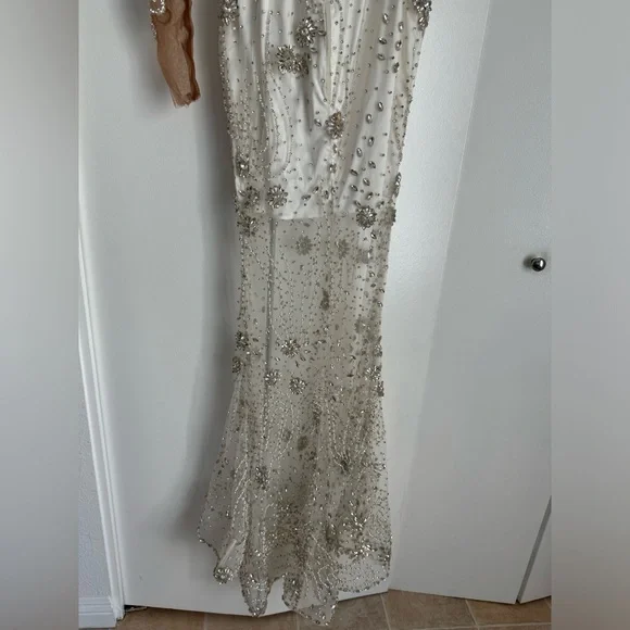 Custom Made Wedding Reception Dress. Great for Proms, Weddings, Events, Etc - Picture 9 of 11